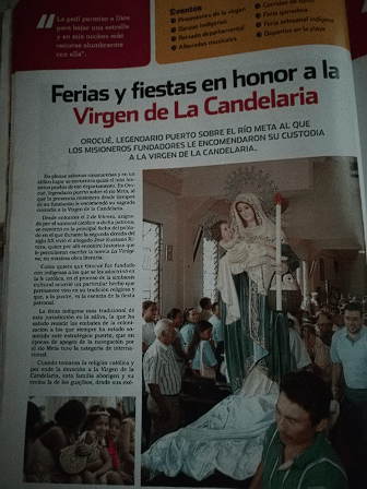 En Casanare se celebra patronal festejo a la Virgen de la Candelaria -  Oscar Pabón